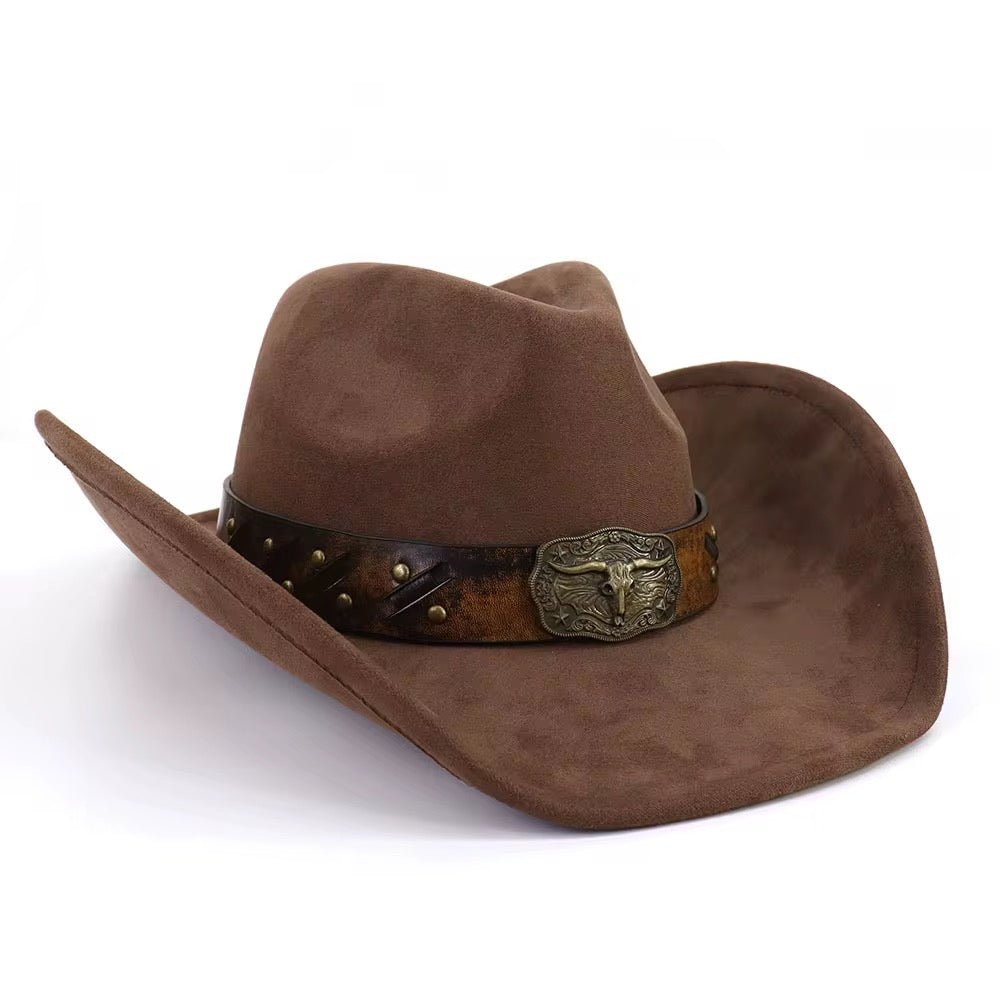 Bullride Suede Cowboy Hat - AccessorizmeeWholesale