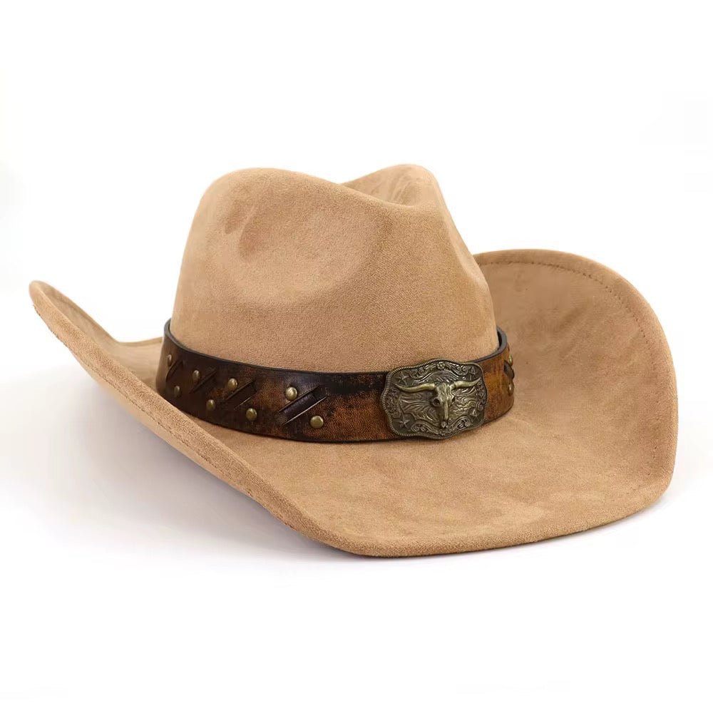 Bullride Suede Cowboy Hat - AccessorizmeeWholesale