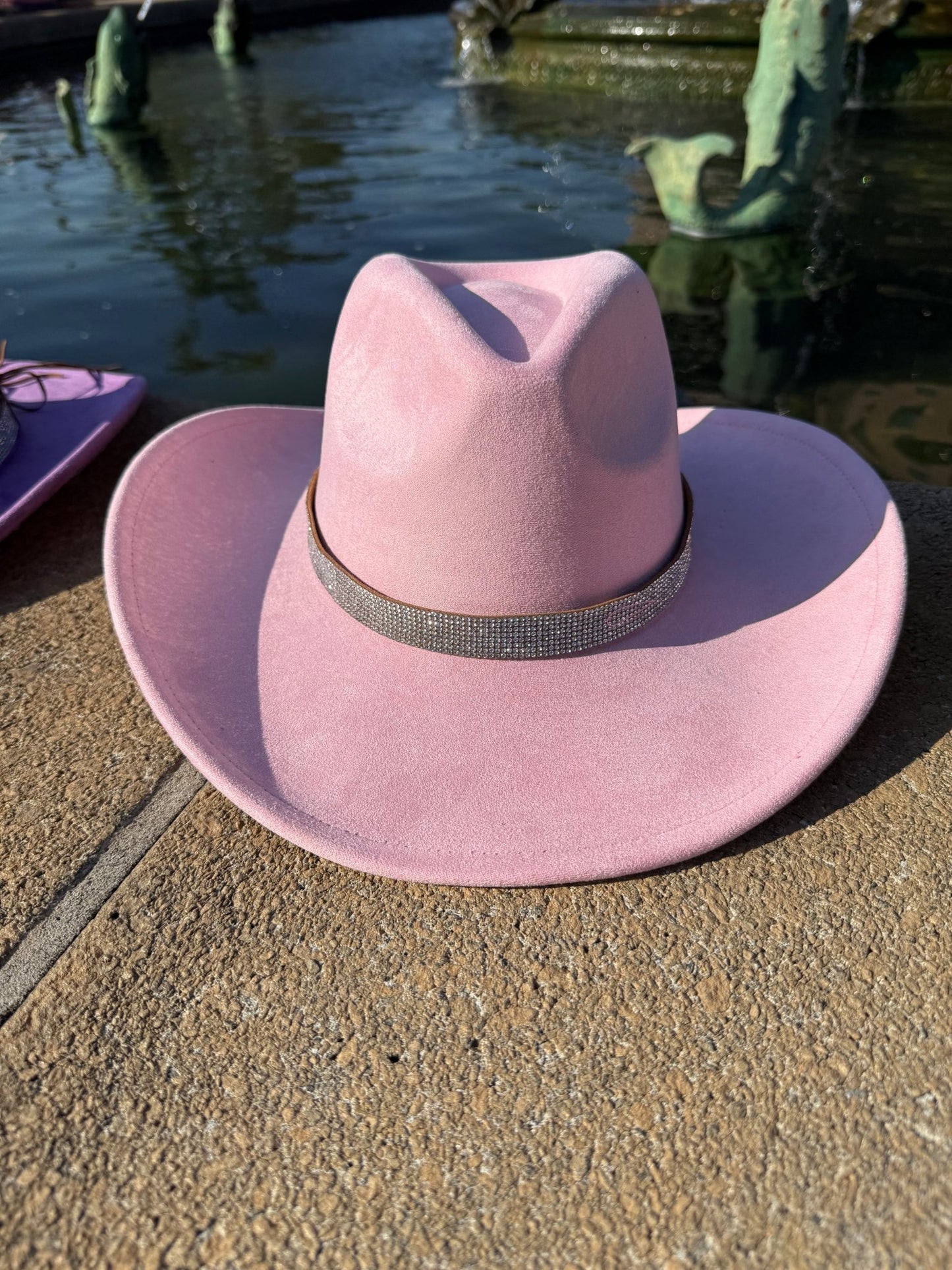 Diamond Suede Cowboy Hat - AccessorizmeeWholesale