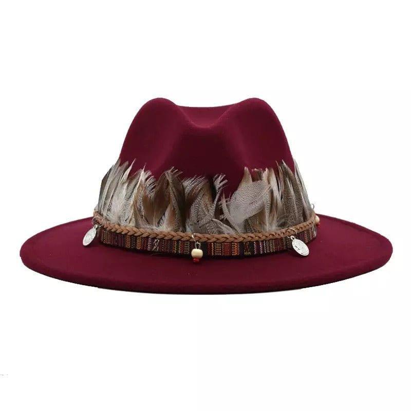 Exotic Fedora Hat - AccessorizmeeWholesale