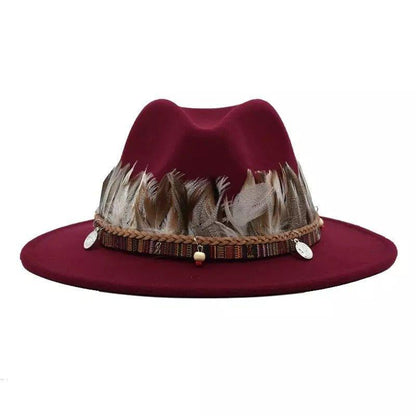 Exotic Fedora Hat - AccessorizmeeWholesale
