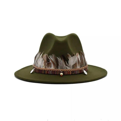 Exotic Fedora Hat - AccessorizmeeWholesale