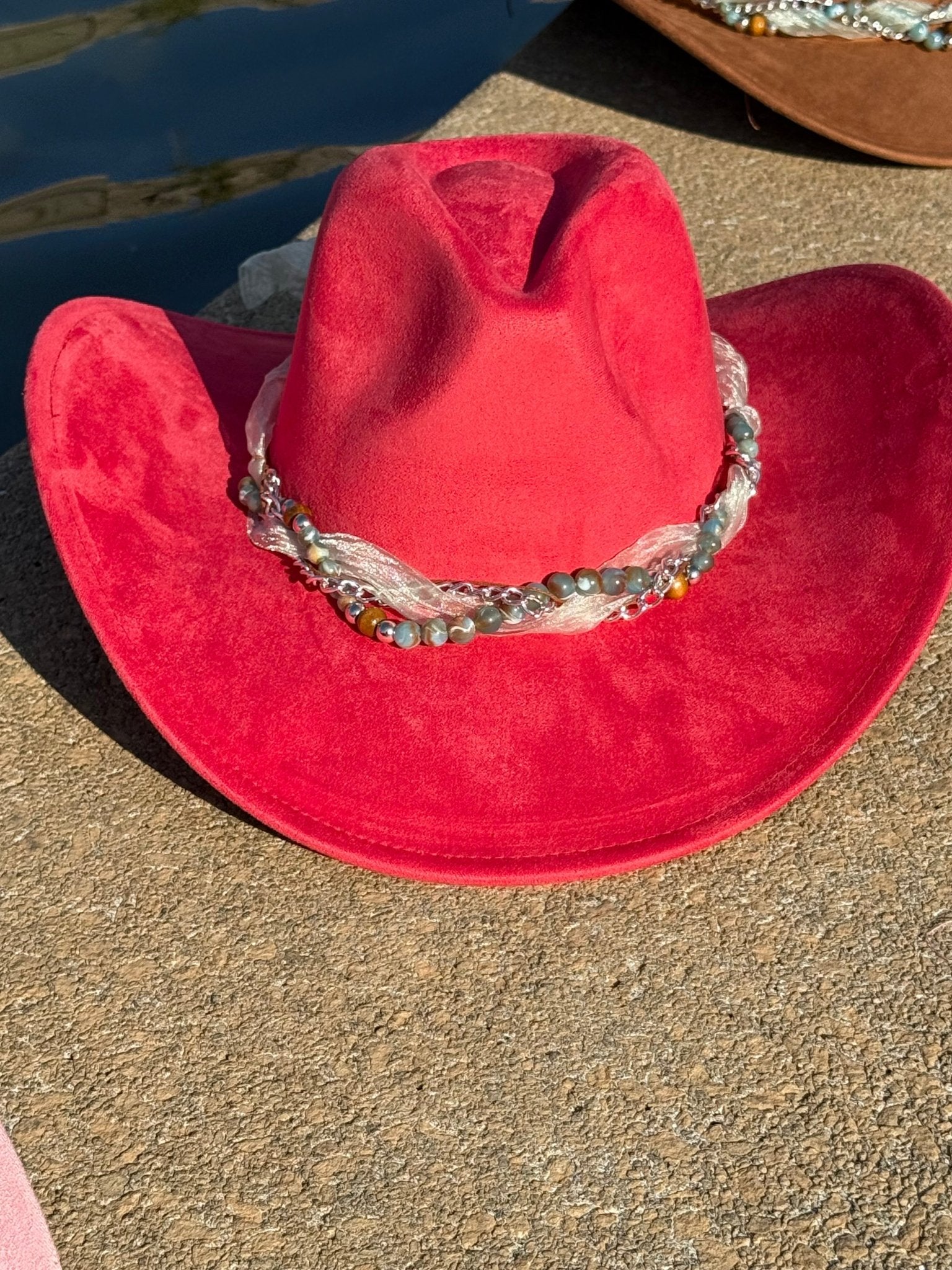 Fairy Suede Cowboy Hat - AccessorizmeeWholesale