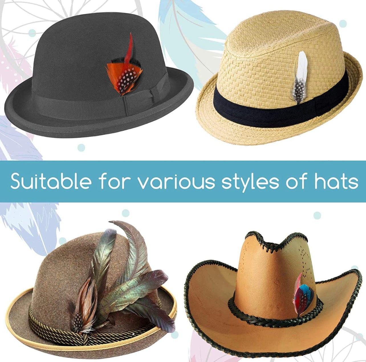 Fedora Feather assortment - AccessorizmeeWholesale