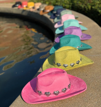 Heartbreaking Suede Cowboy Hat - AccessorizmeeWholesale