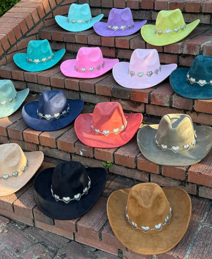 Heartbreaking Suede Cowboy Hat - AccessorizmeeWholesale