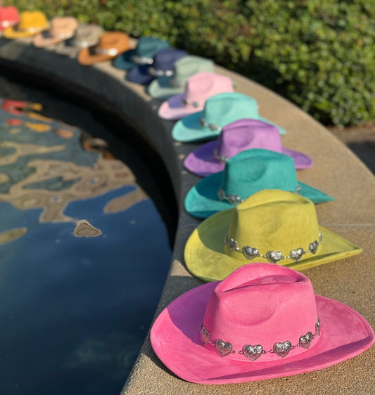 Heartbreaking Suede Cowboy Hat - AccessorizmeeWholesale