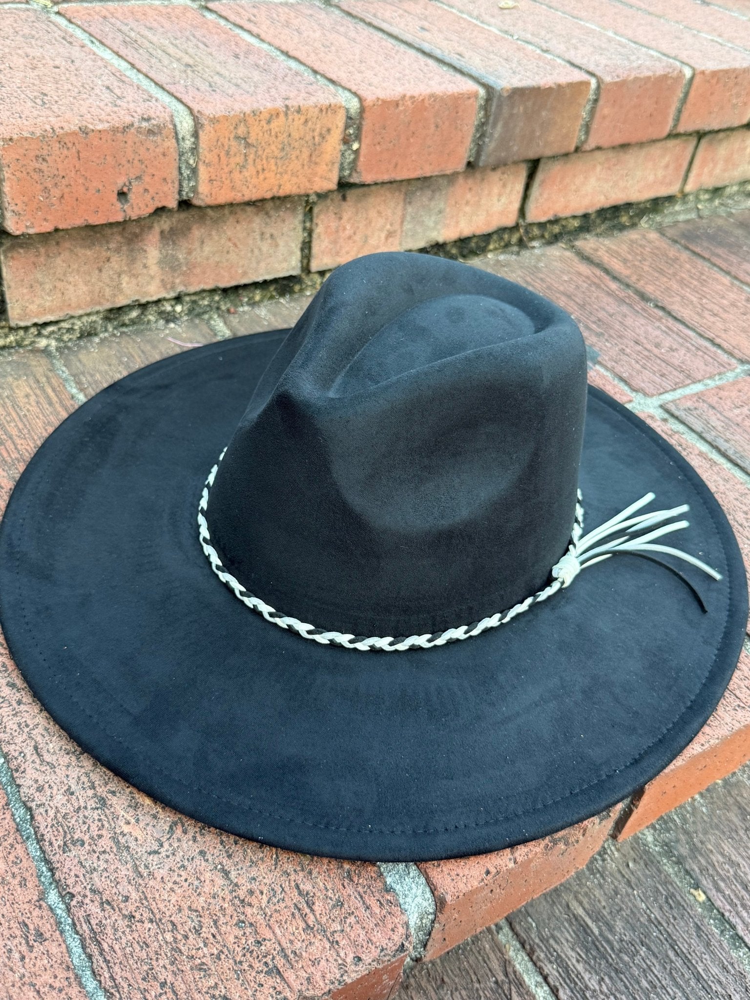 Limited Vegan Suede Hat Blank, Hat for Burning, Hat Pyrography, Fedora Hat, Wide Brim Hat, Hat for Engraving - AccessorizmeeWholesale
