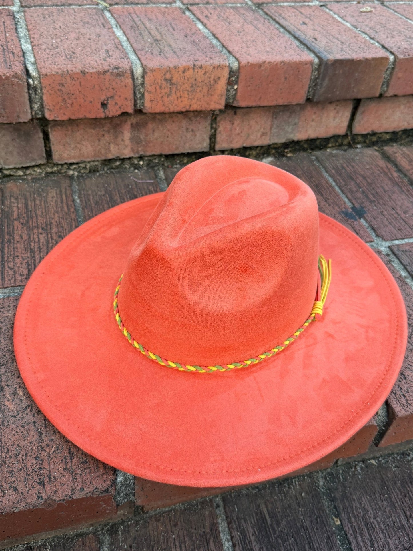 Limited Vegan Suede Hat Blank, Hat for Burning, Hat Pyrography, Fedora Hat, Wide Brim Hat, Hat for Engraving - AccessorizmeeWholesale