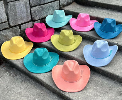 Premium Relaxed Suede Cowboy hat - AccessorizmeeWholesale