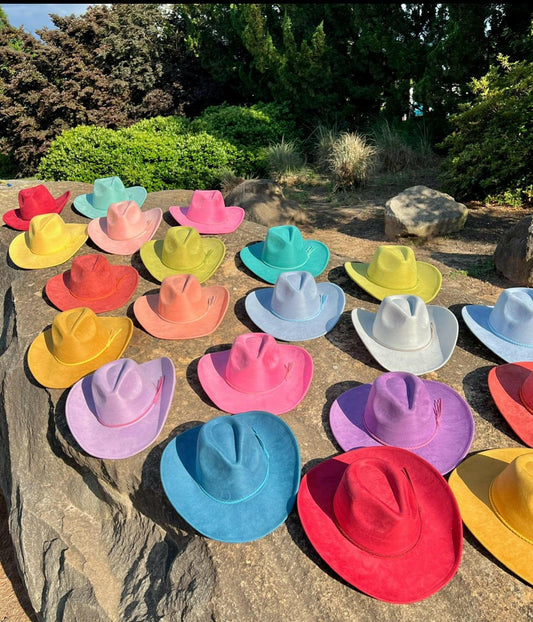 Premium Relaxed Suede Cowboy hat - AccessorizmeeWholesale