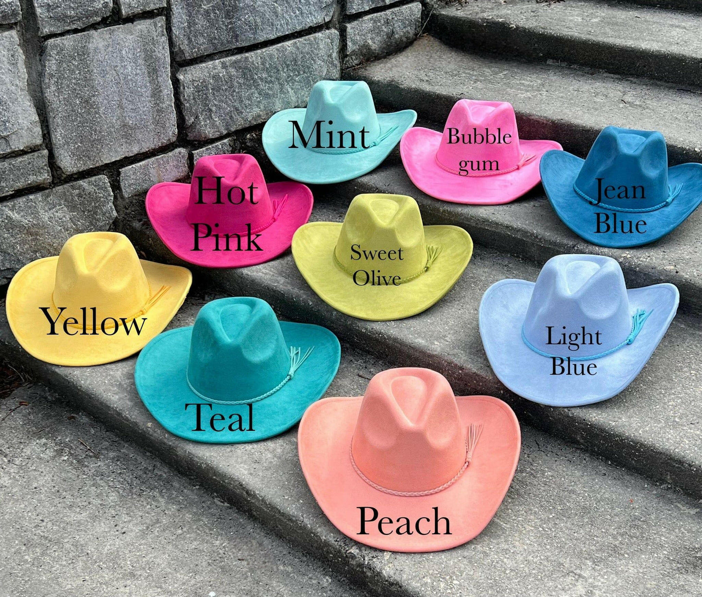 Premium Relaxed Suede Cowboy hat - AccessorizmeeWholesale