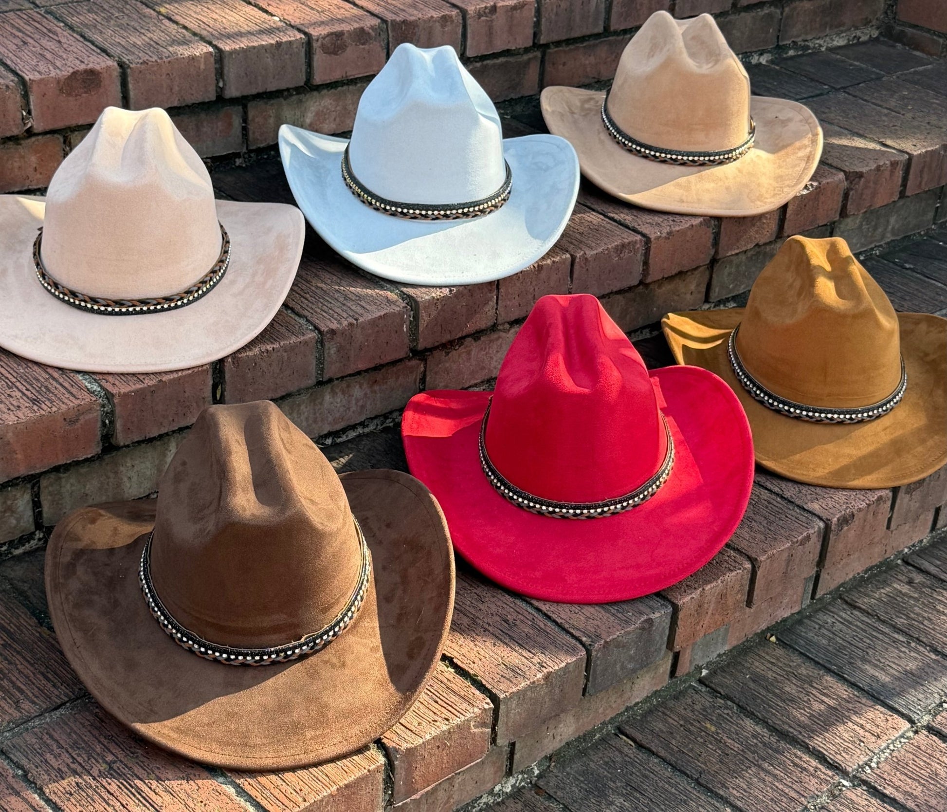 Premium Retro Suede pinched Cowboy Hat - AccessorizmeeWholesale