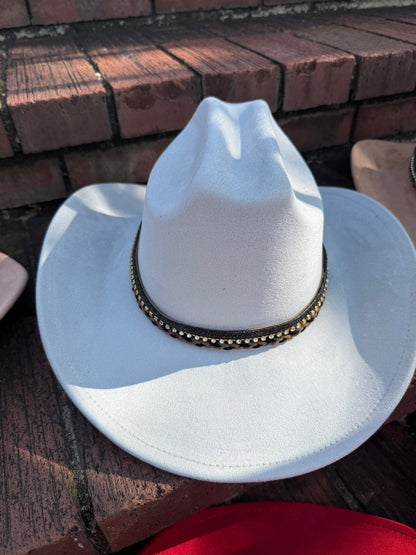 Premium Retro Suede pinched Cowboy Hat - AccessorizmeeWholesale