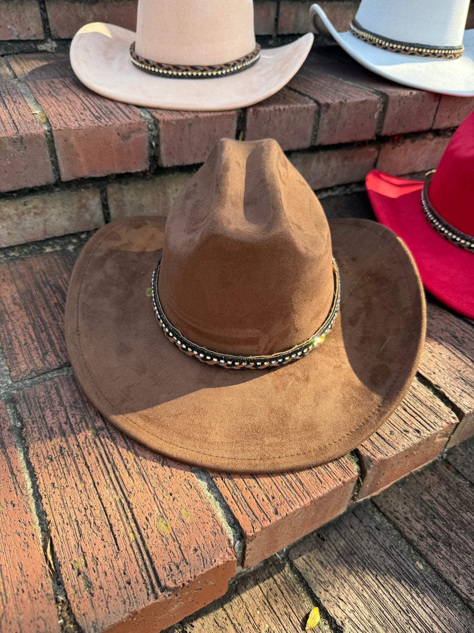 Premium Retro Suede pinched Cowboy Hat - AccessorizmeeWholesale