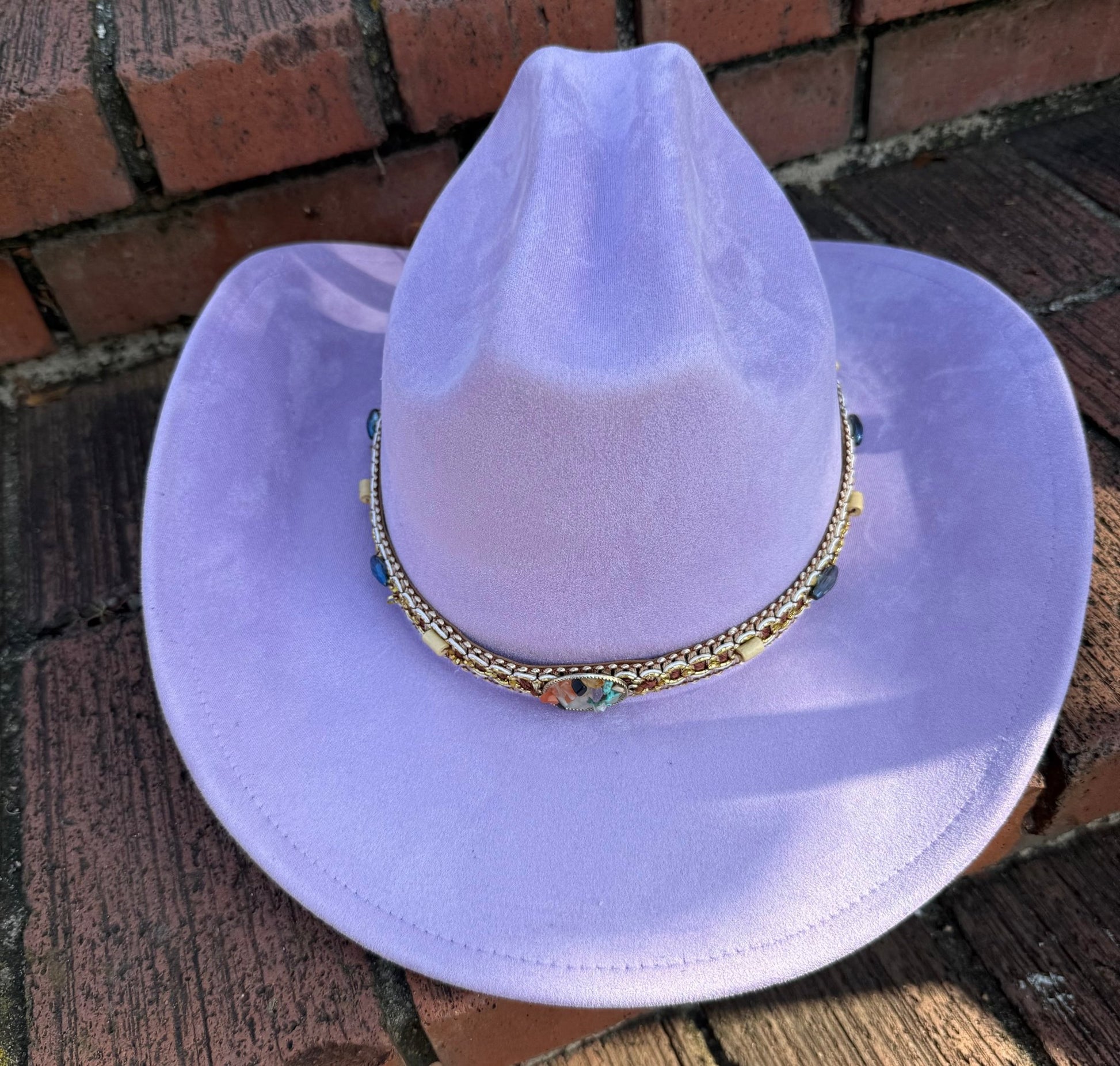 Premium Rockme Suede pinched Cowboy Hat - AccessorizmeeWholesale