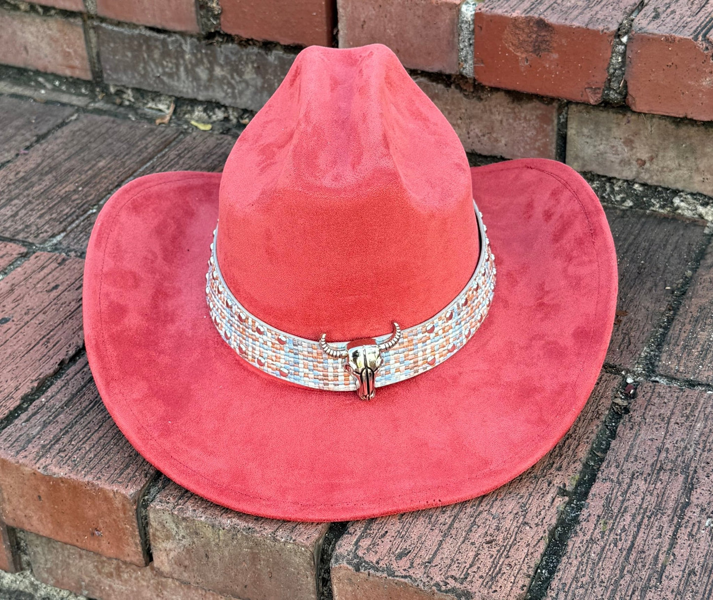 Premium Roughstock Suede pinched Cowboy Hat - AccessorizmeeWholesale