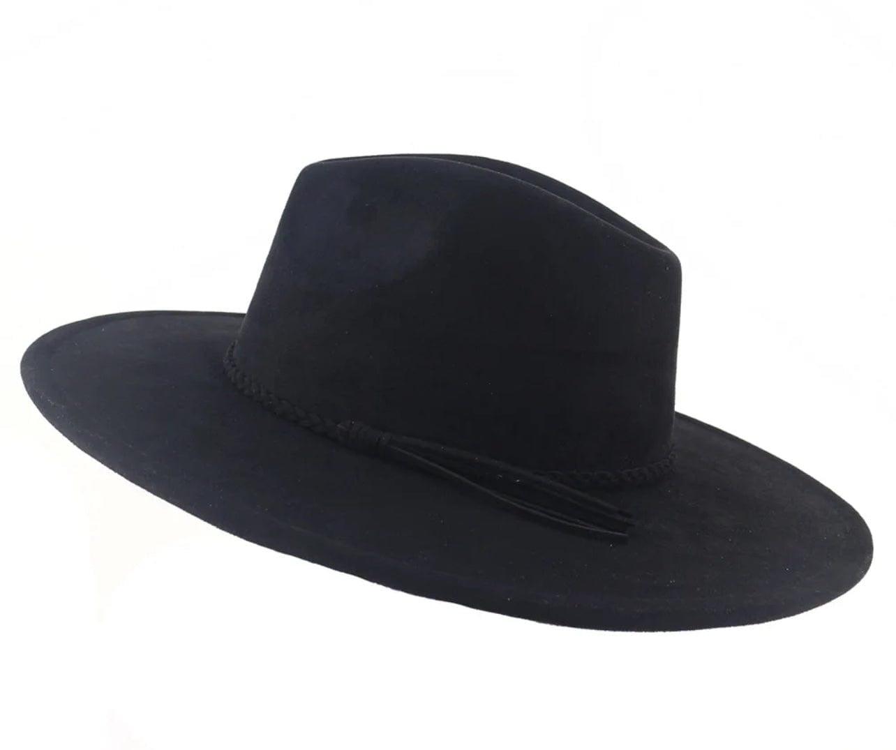 Premium Vegan Suede Fedora Hat - AccessorizmeeWholesale