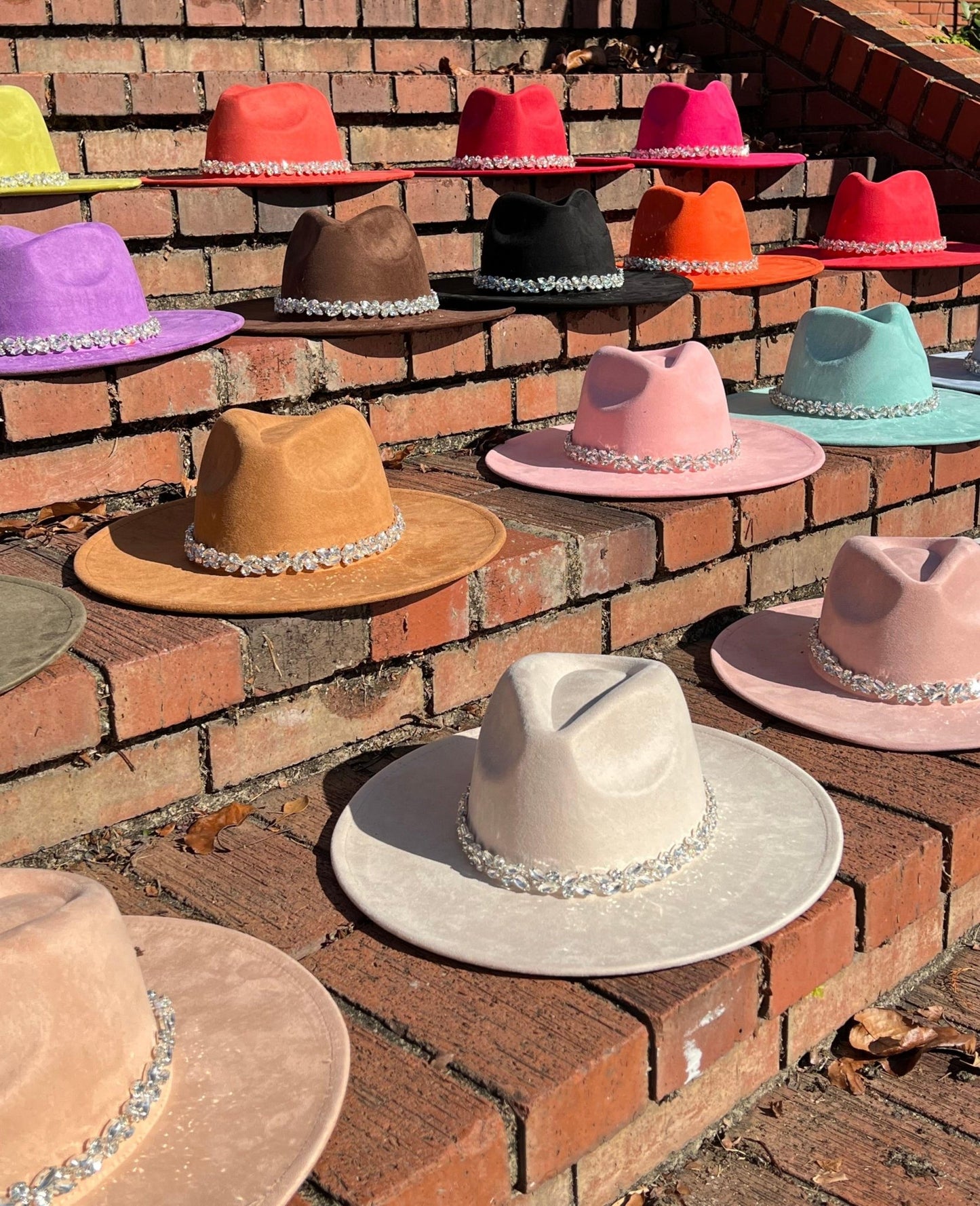 Raw diamond Vegan Fedora - AccessorizmeeWholesale