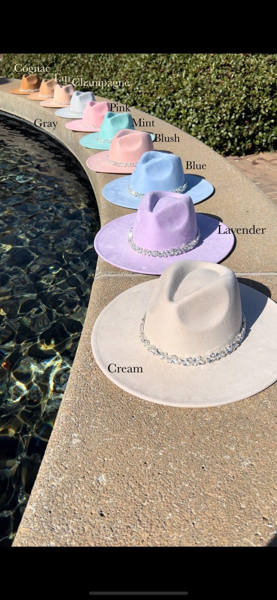 Raw diamond Vegan Fedora - AccessorizmeeWholesale
