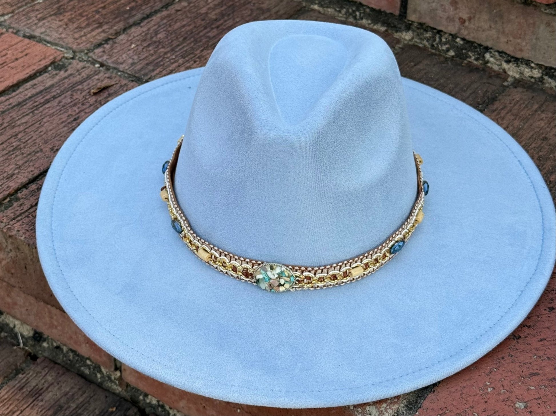 Rock Me Vegan Suede Wide Brim Hat - AccessorizmeeWholesale