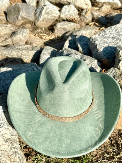 Rose gold Premium Cowboy Hat - AccessorizmeeWholesale