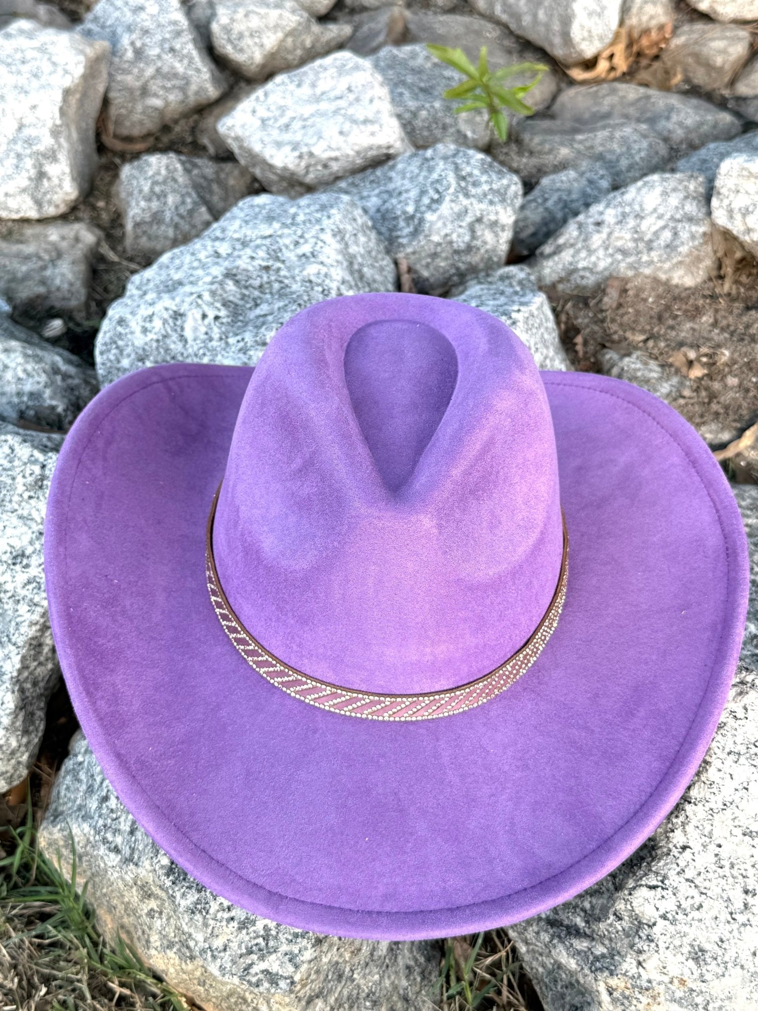 Rose gold Premium Cowboy Hat - AccessorizmeeWholesale