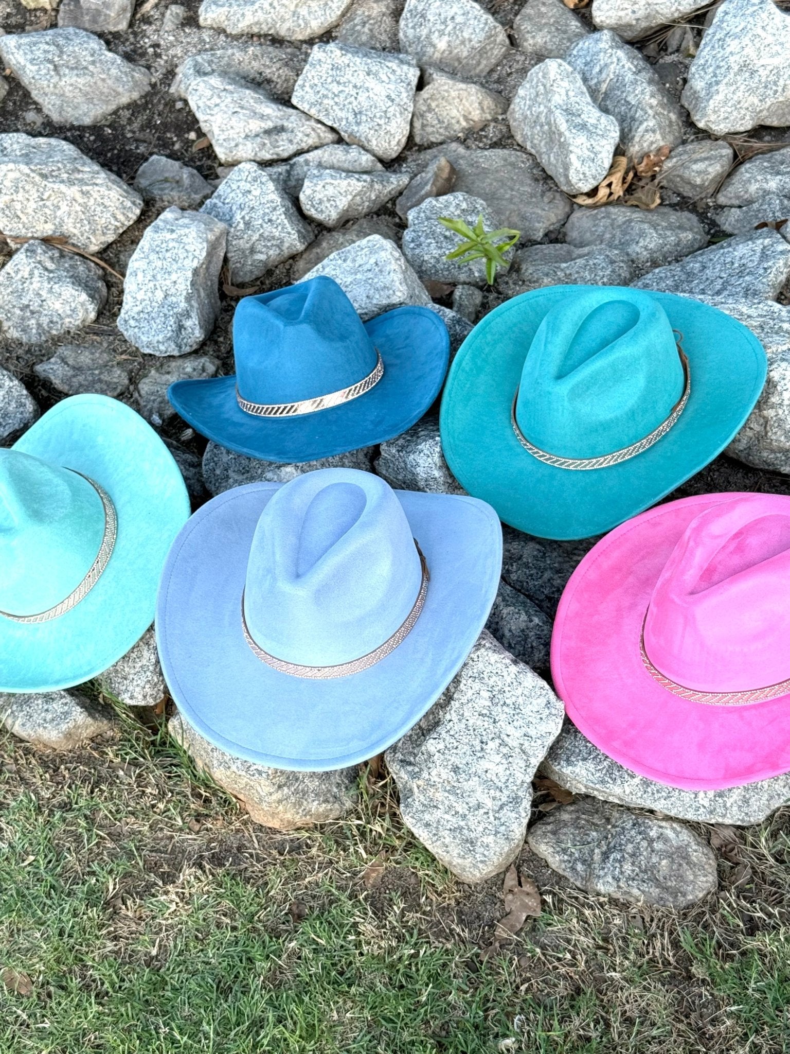 Rose gold Premium Cowboy Hat - AccessorizmeeWholesale