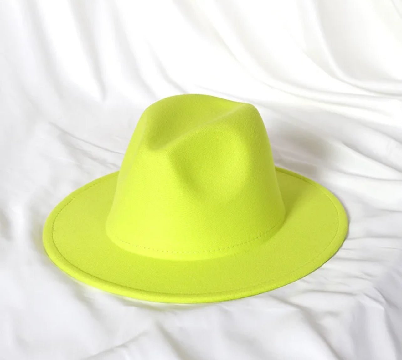 Solid Fedora Hats - AccessorizmeeWholesale