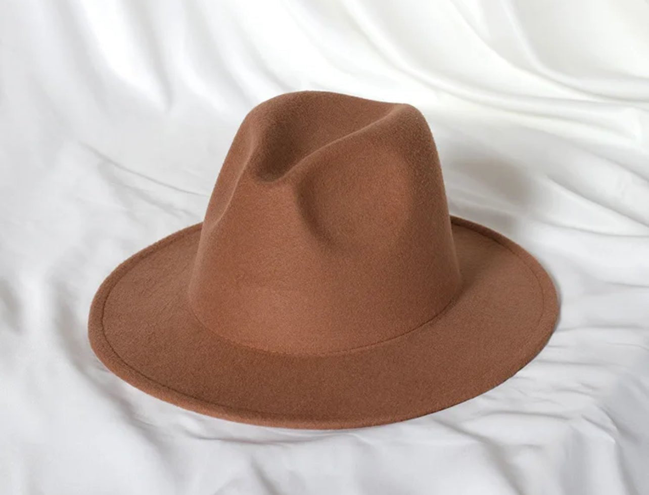Solid Fedora Hats - AccessorizmeeWholesale