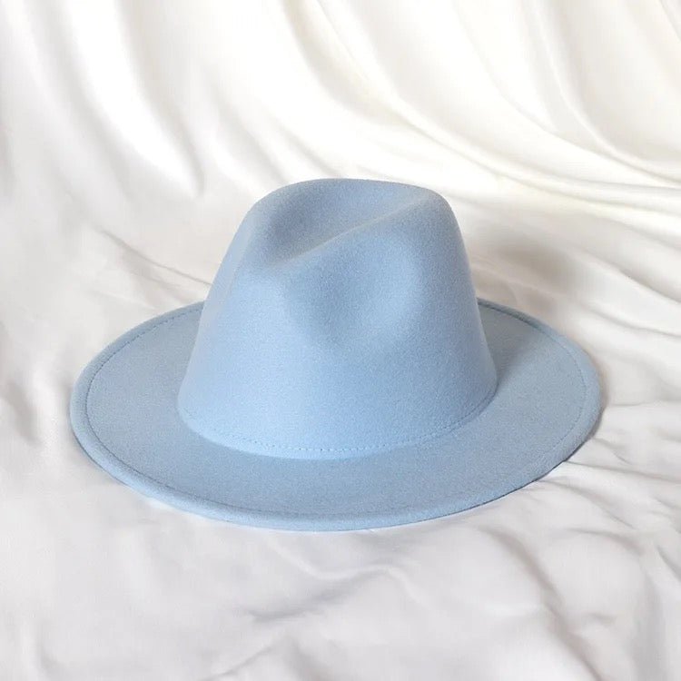 Solid Fedora Hats - AccessorizmeeWholesale
