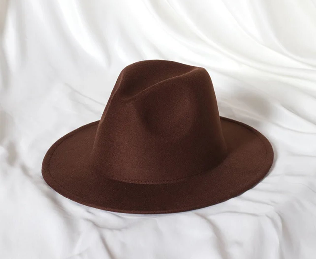Solid Fedora Hats - AccessorizmeeWholesale