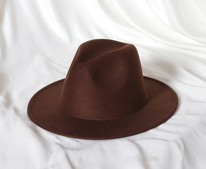 Solid Fedora Hats - AccessorizmeeWholesale