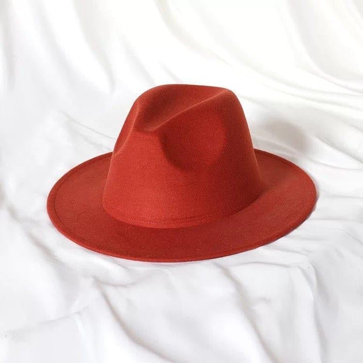 Solid Fedora Hats - AccessorizmeeWholesale