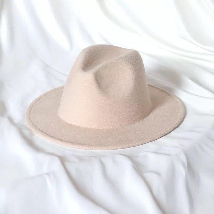 Solid Fedora Hats - AccessorizmeeWholesale
