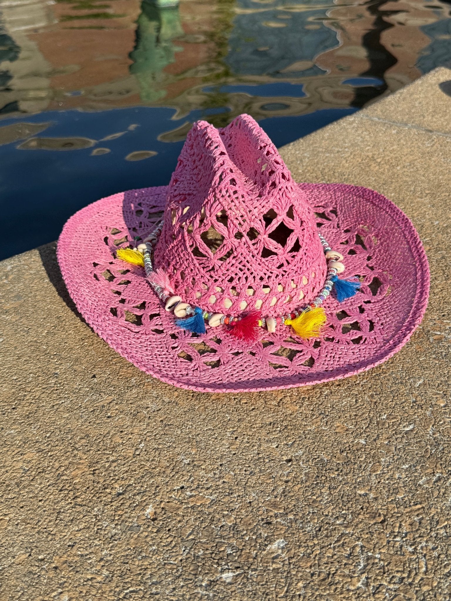 Spring Hand Woven Straw Cowboy Hat - AccessorizmeeWholesale
