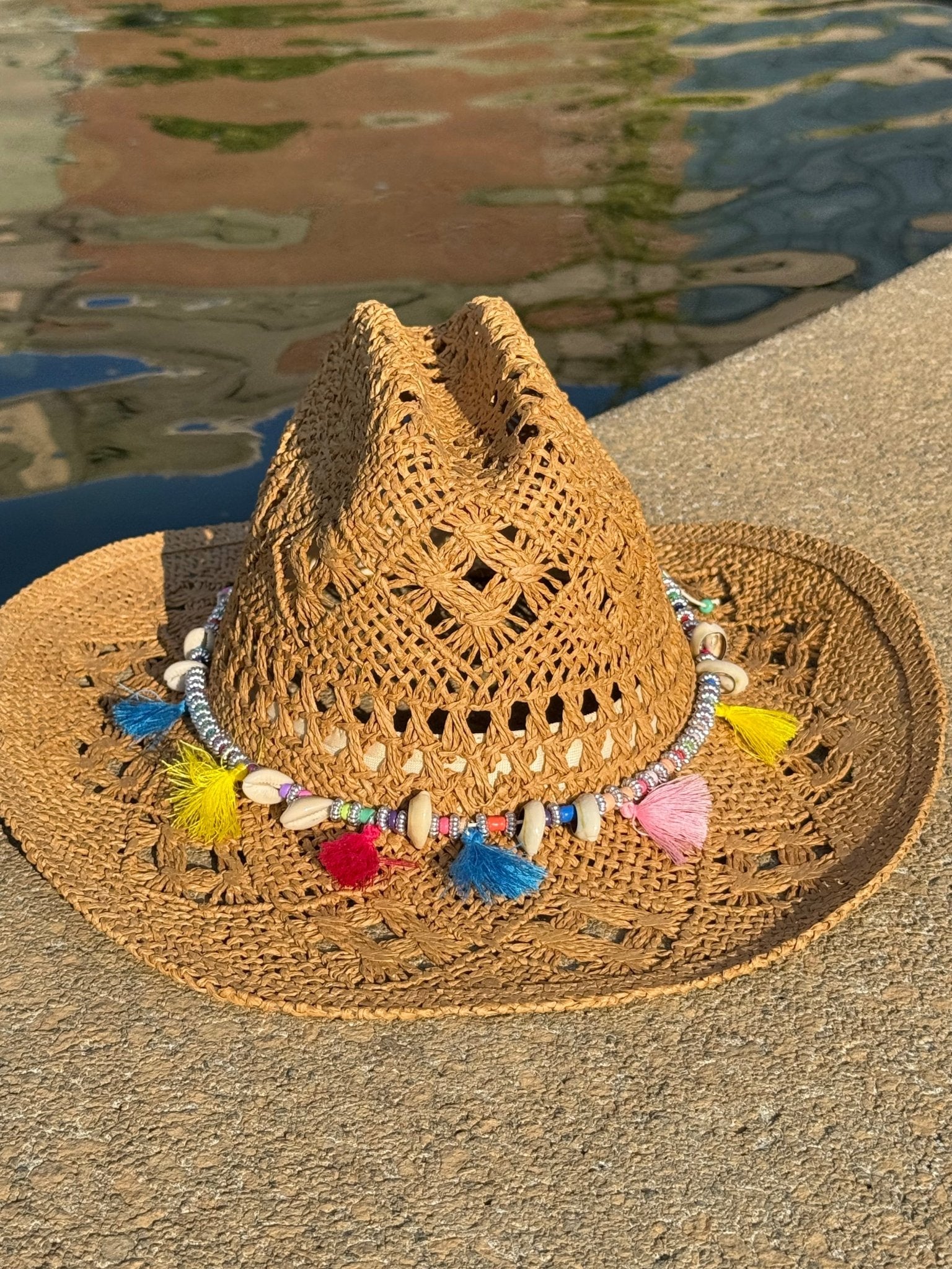 Spring Hand Woven Straw Cowboy Hat - AccessorizmeeWholesale