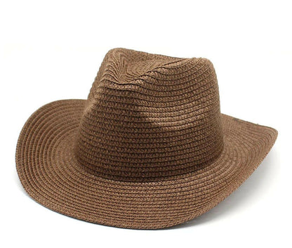 Straw Cowboy Breathable Hat - AccessorizmeeWholesale