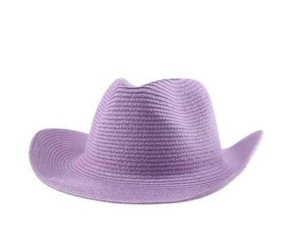 Straw Cowboy Breathable Hat - AccessorizmeeWholesale