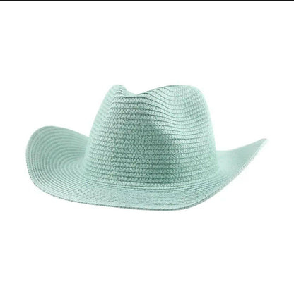 Straw Cowboy Breathable Hat - AccessorizmeeWholesale