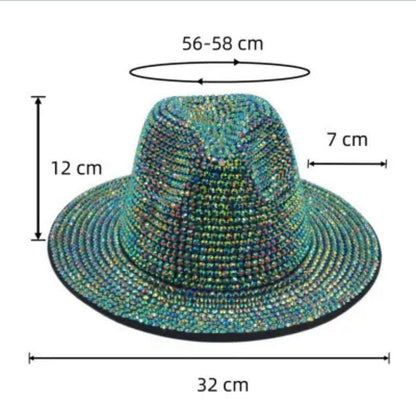 Ultra Glam Fedora - AccessorizmeeWholesale