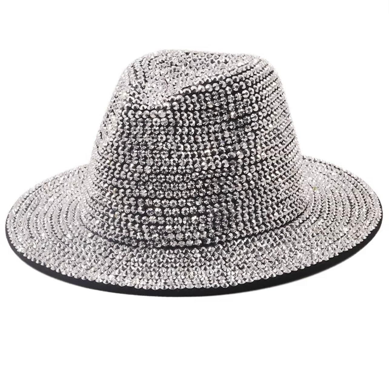 Ultra Glam Fedora- silver - Accessorizmee