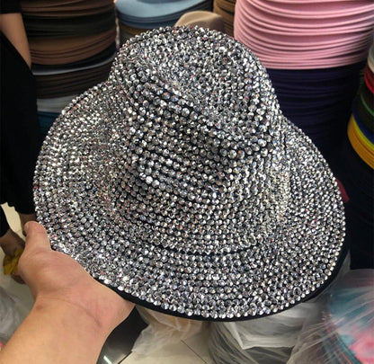 Ultra Glam Fedora- silver - Accessorizmee