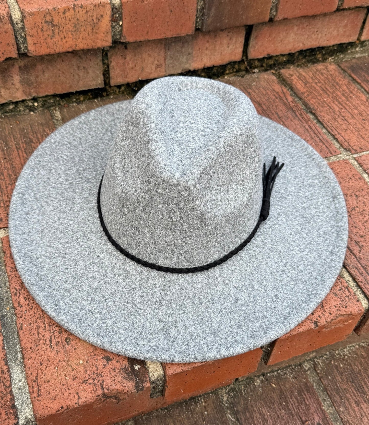 Wide Brim Stiff Fedora - AccessorizmeeWholesale