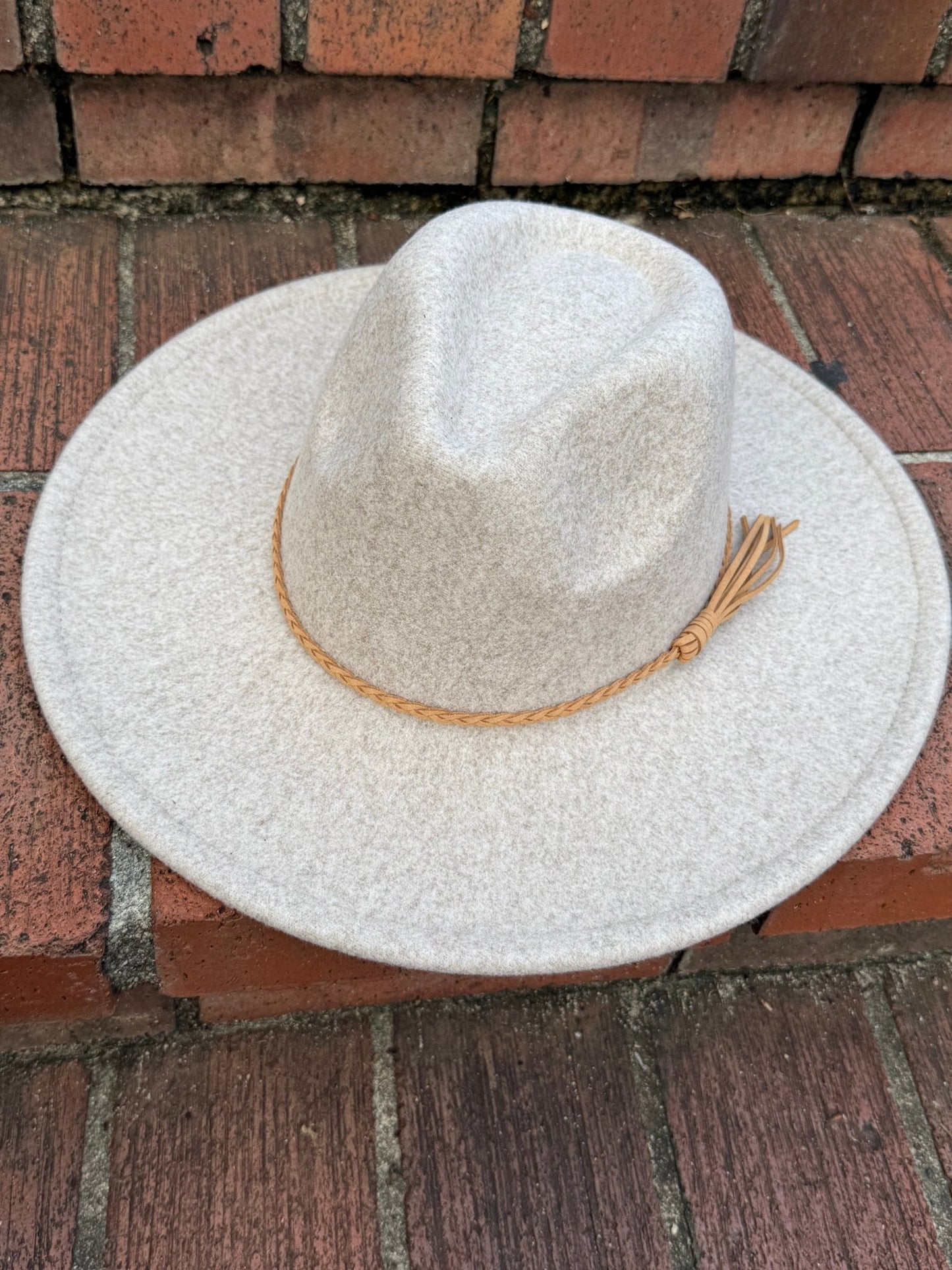 Wide Brim Stiff Fedora - AccessorizmeeWholesale