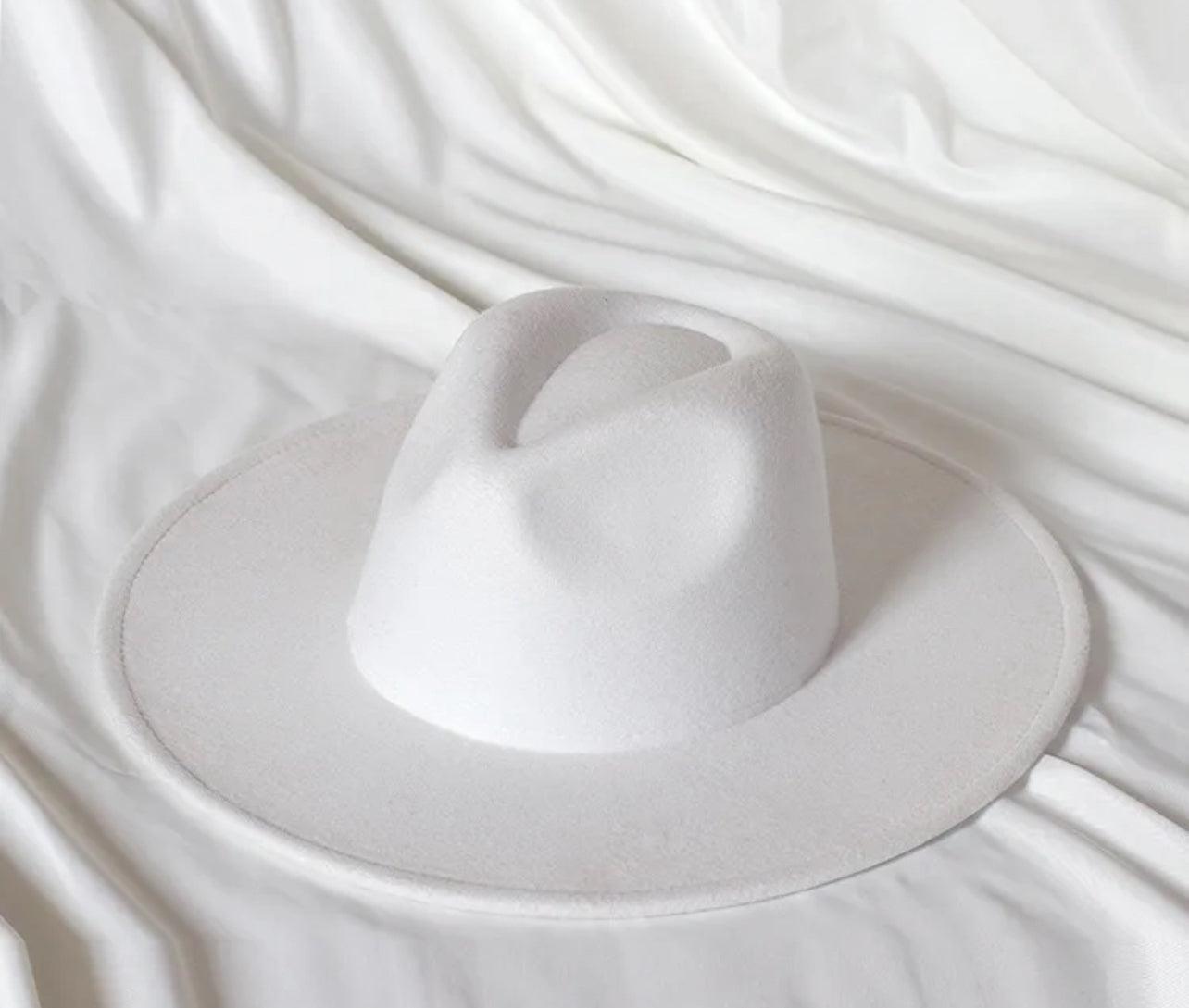 Wide Brim Stiff Fedora - AccessorizmeeWholesale