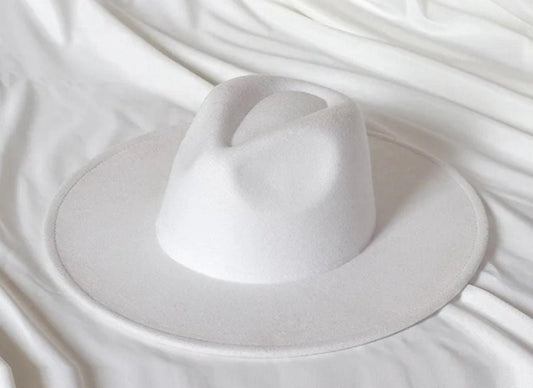 Wide Brim XL (60 - 26cm) Stiff Fedora Hat - AccessorizmeeWholesale