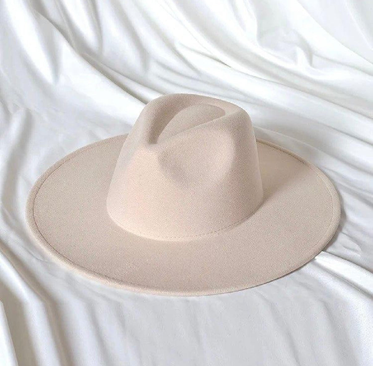 Wide Brim XL (60 - 26cm) Stiff Fedora Hat - AccessorizmeeWholesale